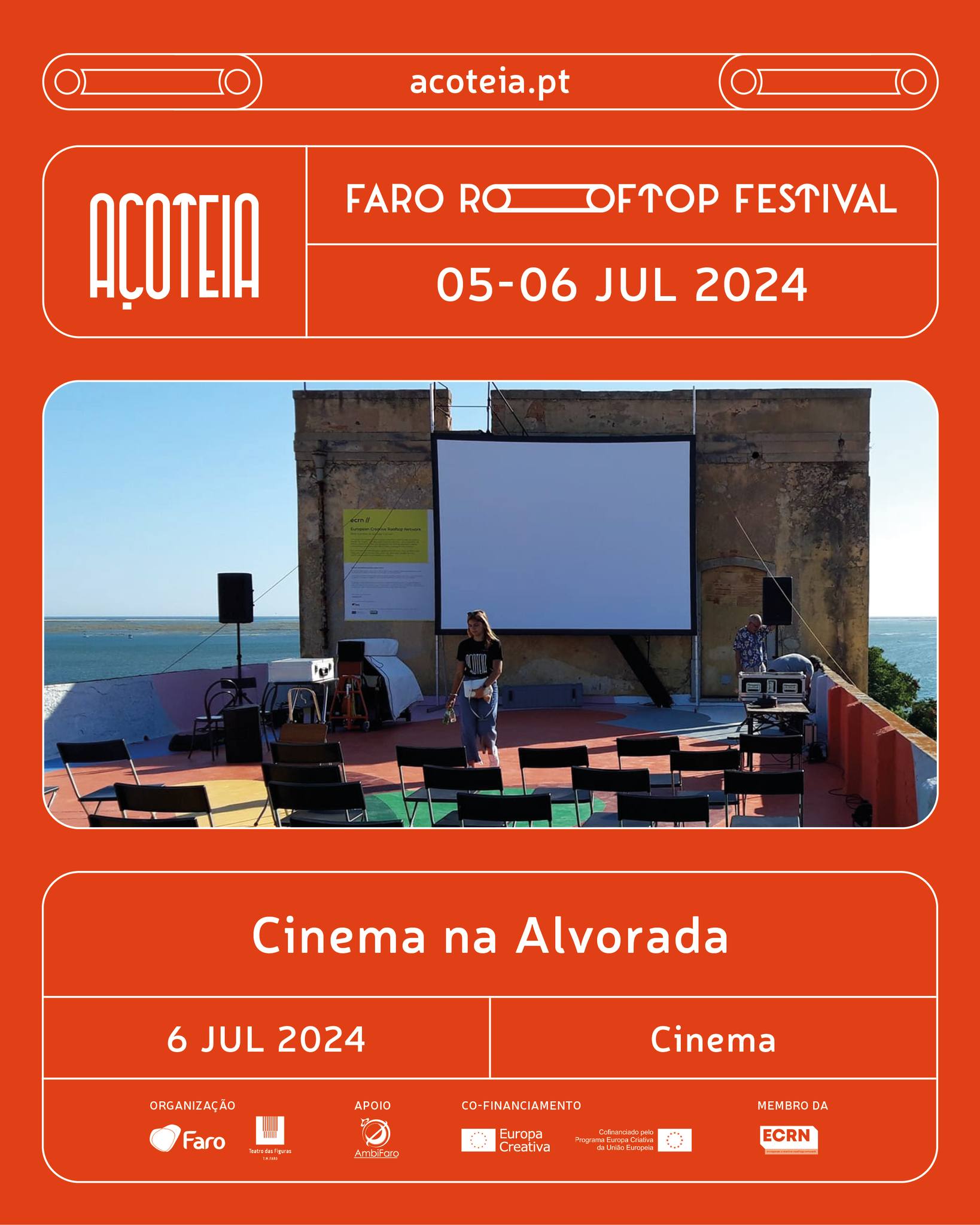 cinema na alvorada
